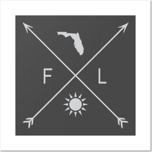 Florida Home Crossarrows Posters and Art